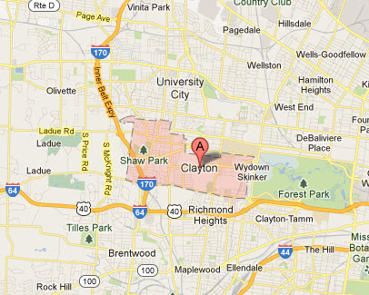 Appliance Repairs In Clayton Mo Map Service Coverage Areas