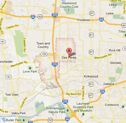 Appliance Repairs In Des Peres Mo Map Service Coverage Areas
